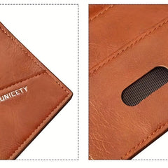 Anti theft Brush Soft Wallet for Men