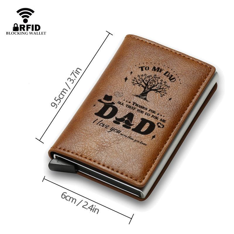 PAPA Men's RFID Money Clip Father's Gift