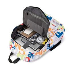 Harajuku Style USB Backpack for School College