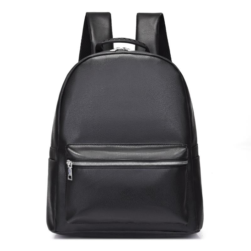 Windmill Print PU Outdoor Travel Casual Backpack