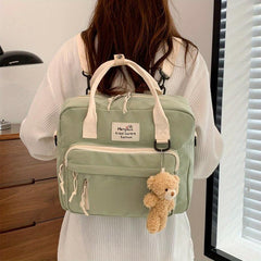 Large Capacity Multifunctional Backpack Handbag Sling Bag 3 In 1 Use Bag