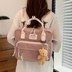 Large Capacity Multifunctional Backpack Handbag Sling Bag 3 In 1 Use Bag