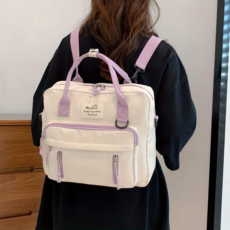 Large Capacity Multifunctional Backpack Handbag Sling Bag 3 In 1 Use Bag