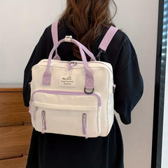 Large Capacity Multifunctional Backpack Handbag Sling Bag 3 In 1 Use Bag