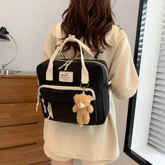 Large Capacity Multifunctional Backpack Handbag Sling Bag 3 In 1 Use Bag