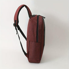 Solid Business Backpack with USB Port