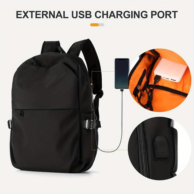 Men's Large Capacity Computer Backpack for College Students