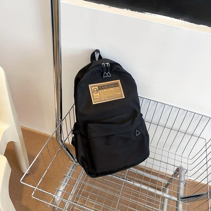 Fashionable Preppy Double Shoulder Bag for School Office