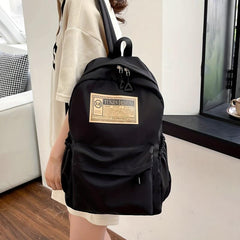 Fashionable Preppy Double Shoulder Bag for School Office