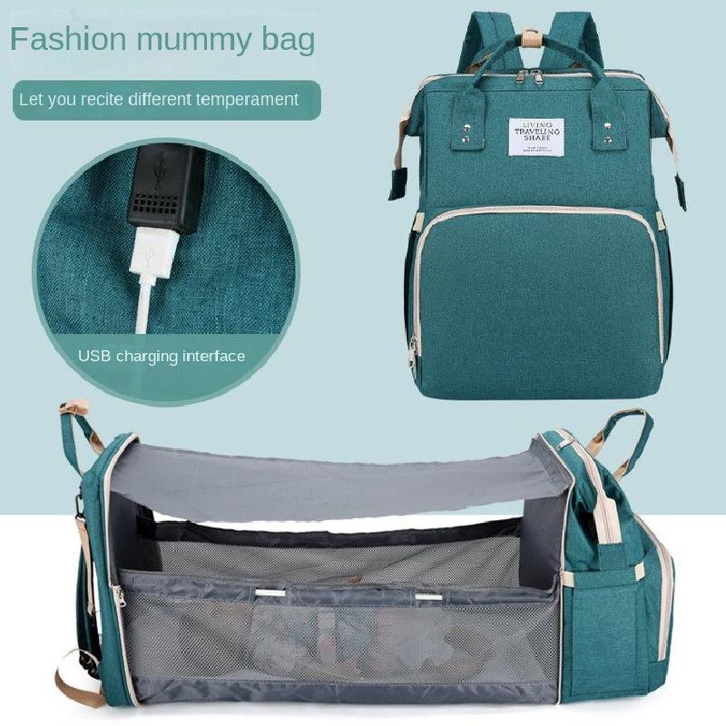 Large Capacity Casual Backpack With USB Charging Insulation Bag