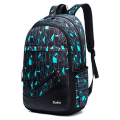 Casual Print Sports Outdoor Backpack Large Capacity School Bag Travel Backpack