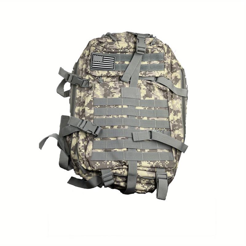 Men's Waterproof Nylon Tactical Backpack for Hiking & Camping
