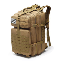 Men's Waterproof Nylon Tactical Backpack for Hiking & Camping