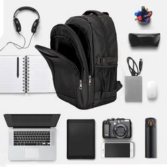 Large Capacity Men's Outdoor Backpack High School College Student Schoolbag