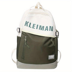 Casual Letter Print School Bag Large Capacity Backpack