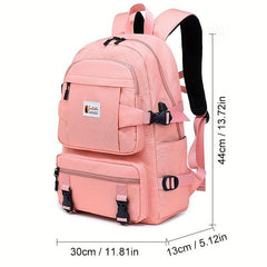 Large Capacity School Backpack with USB Charging Port