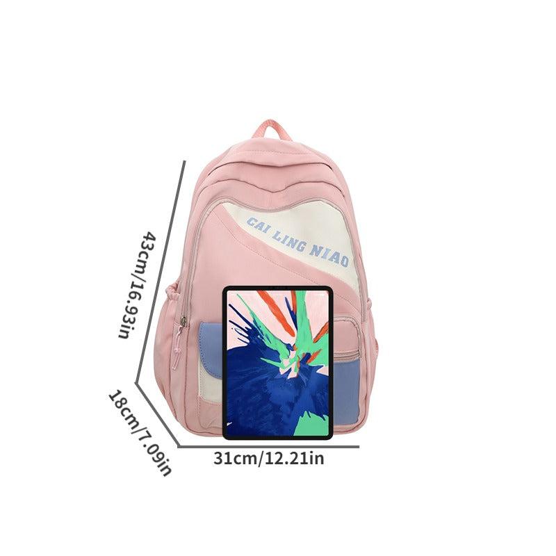 Waterproof Casual Travel Backpack Large Capacity Student Backpack
