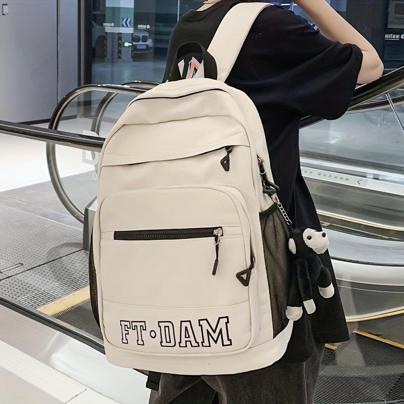 Casual Minimalist Backpack School Bag Large Capacity