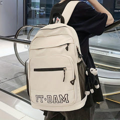 Casual Minimalist Backpack School Bag Large Capacity