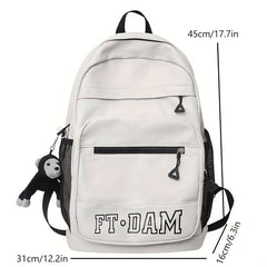 Casual Minimalist Backpack School Bag Large Capacity
