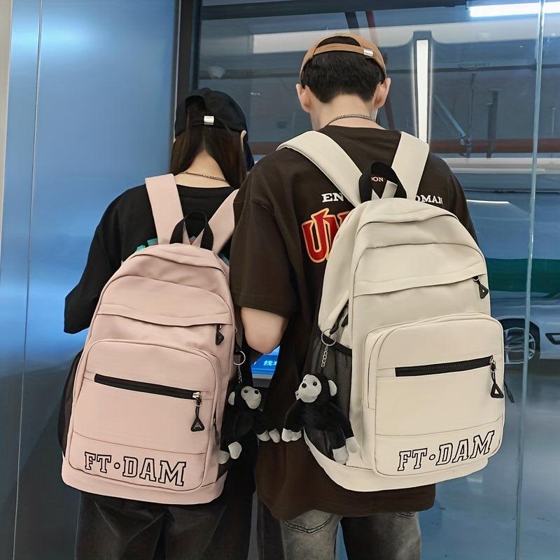 Casual Minimalist Backpack School Bag Large Capacity