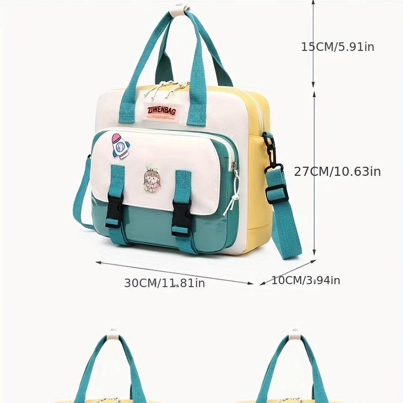 Elementary School Boys Art Bag 3 In 1 Use Waterproof Backpack