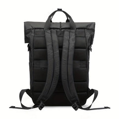 Contrast Backpack Student Schoolbag Large Capacity Double Shoulder Bag