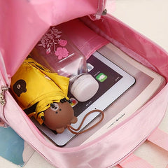 Children's Dance Bag Ballet Bag Backpack Lace Dancing Storage Bag