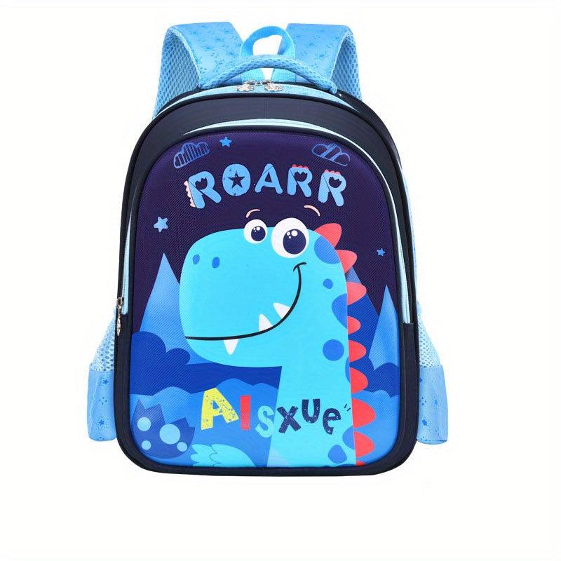 Kids Lightweight Schoolbag Cartoon Pattern Backpack For Primary School