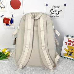 Schoolbag Women Junior High School Student Backpack Large Capacity Travel Bag