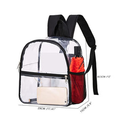 PVC Transparent Beach Bag Jelly Bag Casual Backpack Waterproof Dirt-proof