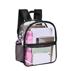 PVC Transparent Beach Bag Jelly Bag Casual Backpack Waterproof Dirt-proof