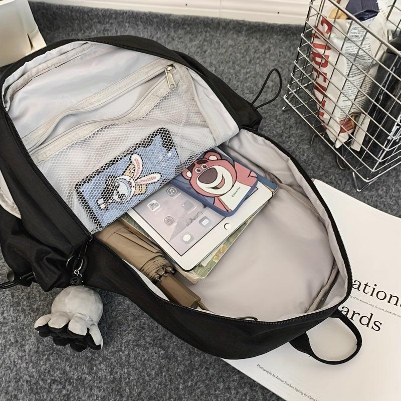 Sports & Casual Schoolbag Student Backpack Large Capacity Lightweight