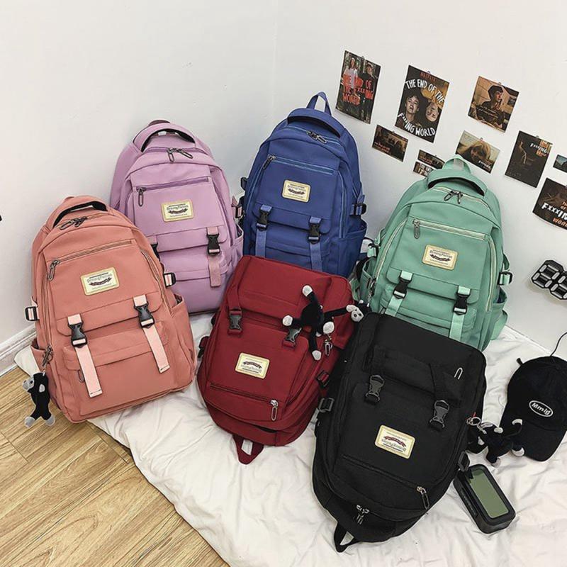 Casual Large Capacity Backpack With Adjustable Strap