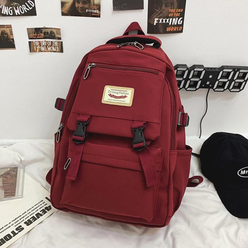 Casual Large Capacity Backpack With Adjustable Strap