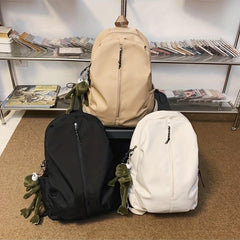 Casual Backpack High School College Student Schoolbag Large Capacity