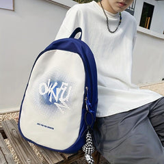 Casual Summer Backpack for Female Students, Large Capacity
