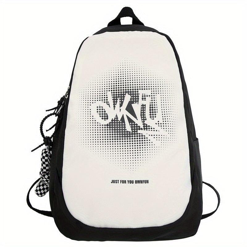 Casual Summer Backpack for Female Students, Large Capacity
