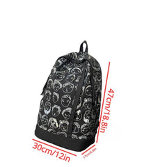 Graffiti Backpack Large Capacity School College Student