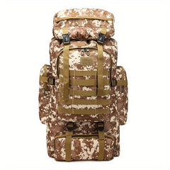 80L Tactical Backpack Waterproof Sports Camping Hiking Bag
