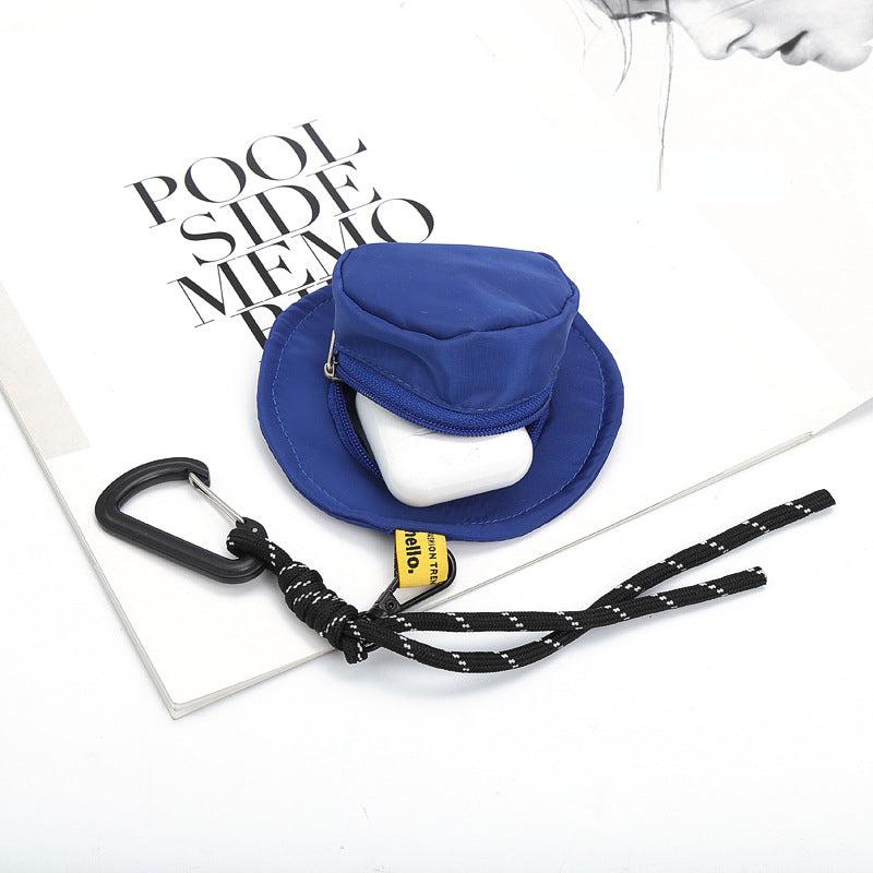 Portable Hat Shape Coin Purse Mini Small Storage Bag