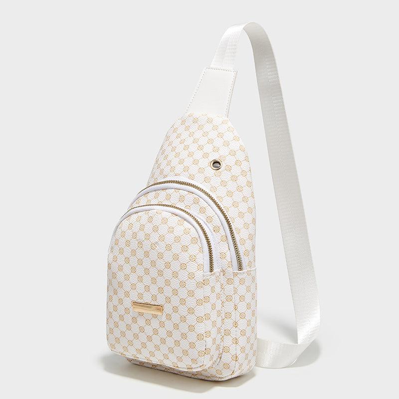 Leopard Sling Chest Bag Crossbody Streetwear