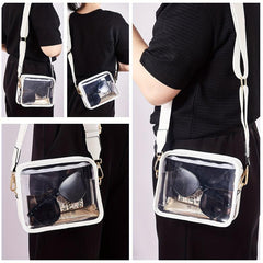 Clear Crossbody Bag for Stadium Events