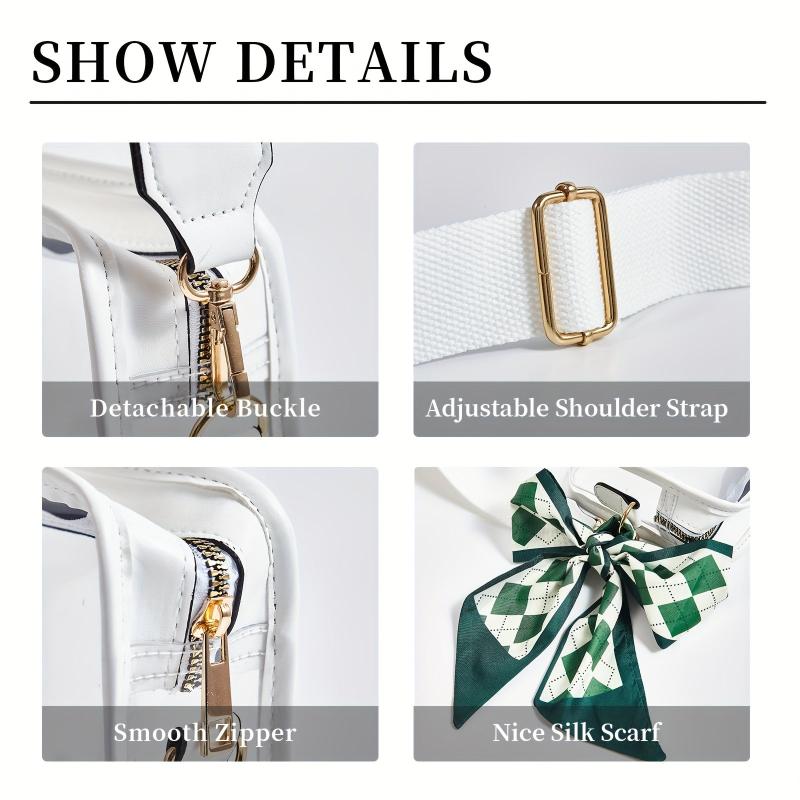 Clear Crossbody Bag for Stadium Events