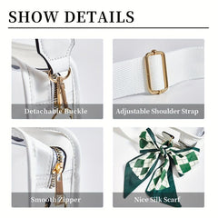 Clear Crossbody Bag for Stadium Events