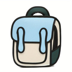 Cartoon Schoolbag Pattern Backpack for Kids Boys Girls B