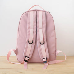 Casual Large Capacity Bear Pendant Backpack