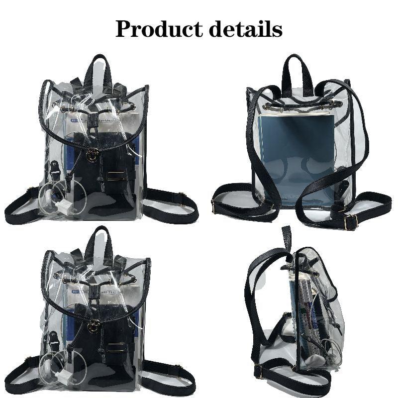 Adjustable Drawstring Bag for Daily Commuting and Stadium Security