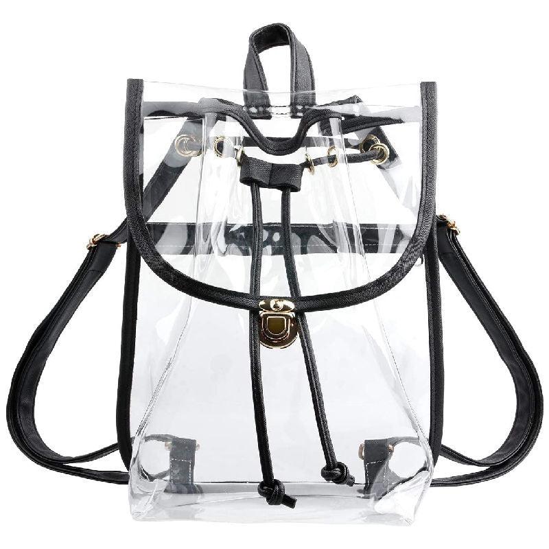 Adjustable Drawstring Bag for Daily Commuting and Stadium Security