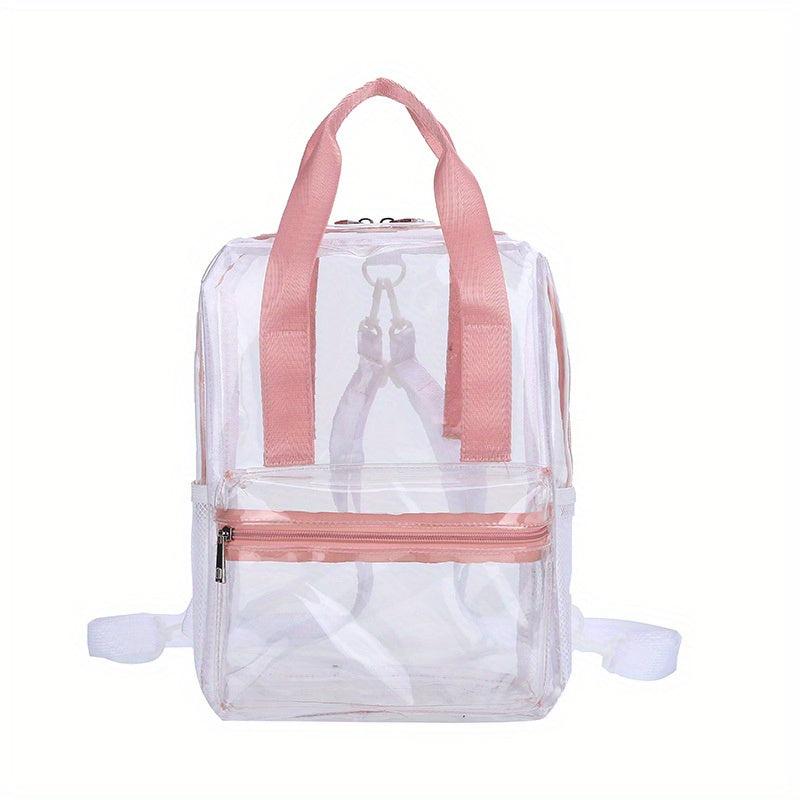 Transparent Backpacks Casual Travel Backpack School Bag